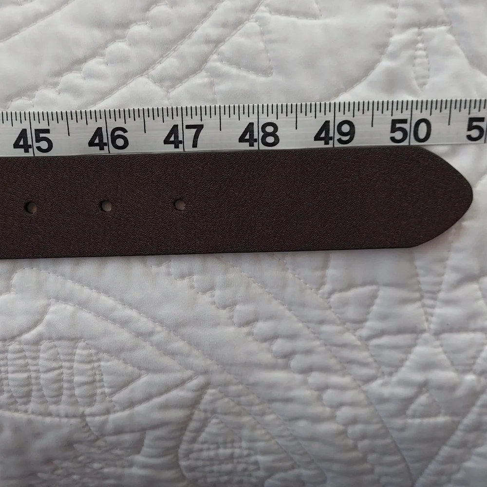 * Goodfellow & Co Elegant Textured Brown Belt for Men, Size XL 42-46, Like New